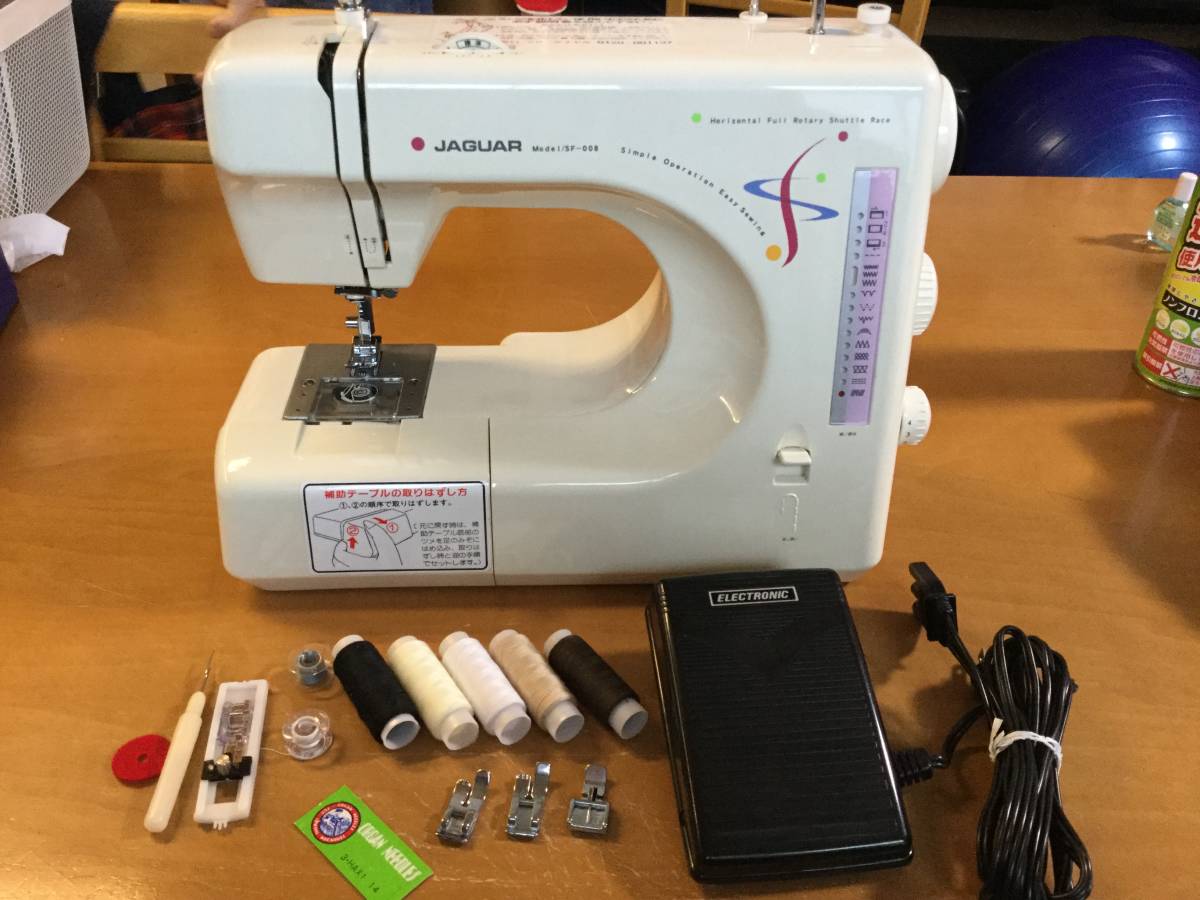 JAGUARコンパクト ミシン JAGUAR ジャガー ミシン コンパクトミシン KS-20｜Yahoo!フリマ（旧