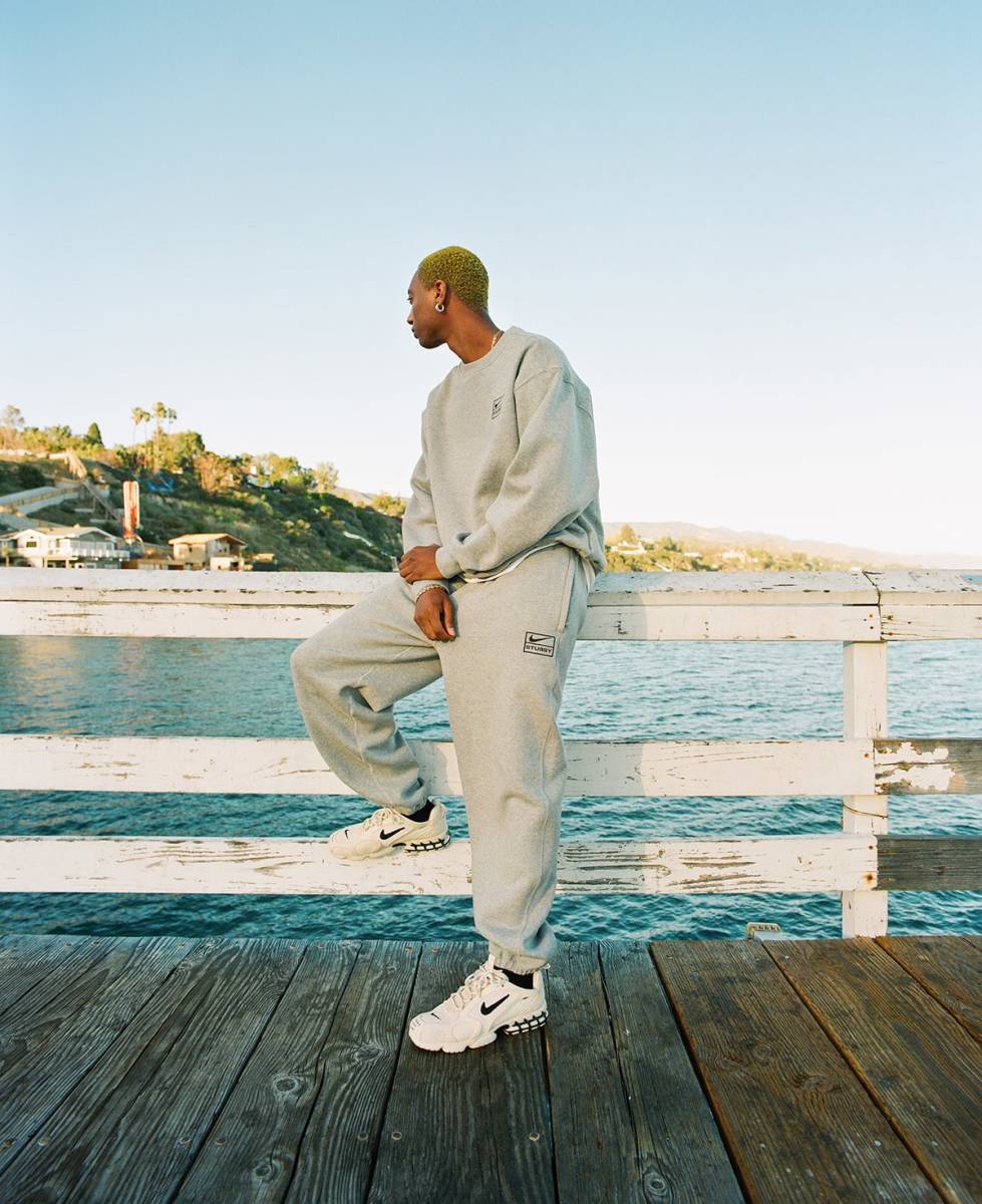 ナイキSTUSSY スウェットパンツ 分厚 Sサイズ