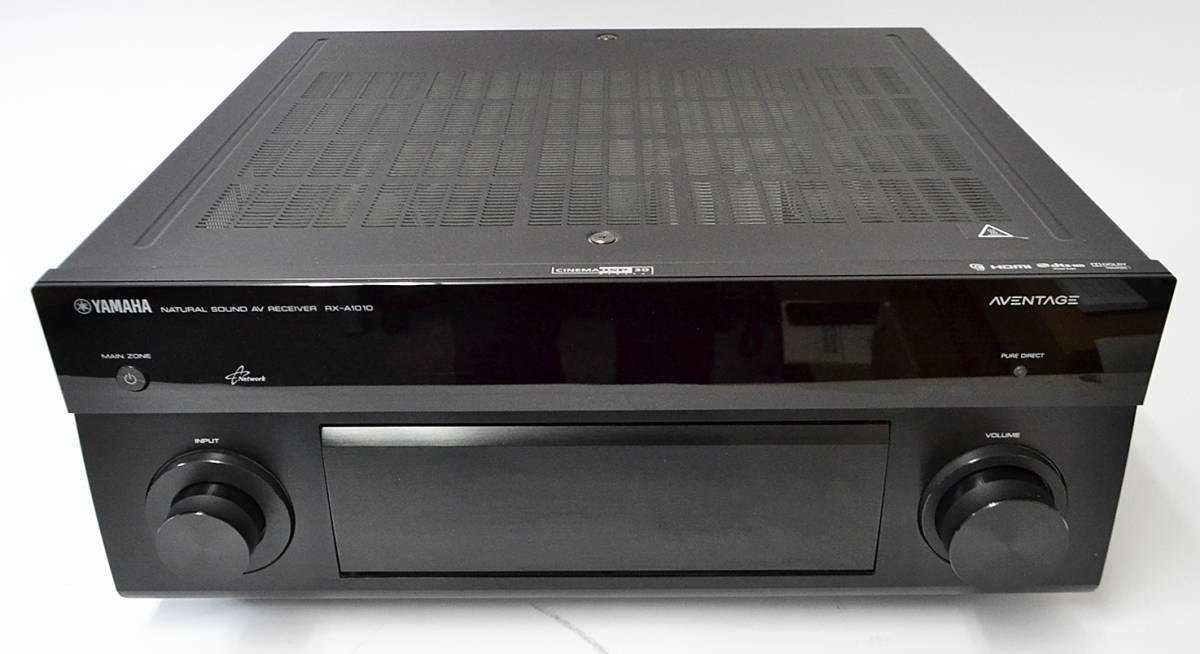 【極美品】YAMAHA RX-A1010 AVレシーバー AVENTAGE Yamaha RX-A1010 AVENTAGE 7.1 Channel Networking A/V Receiver
