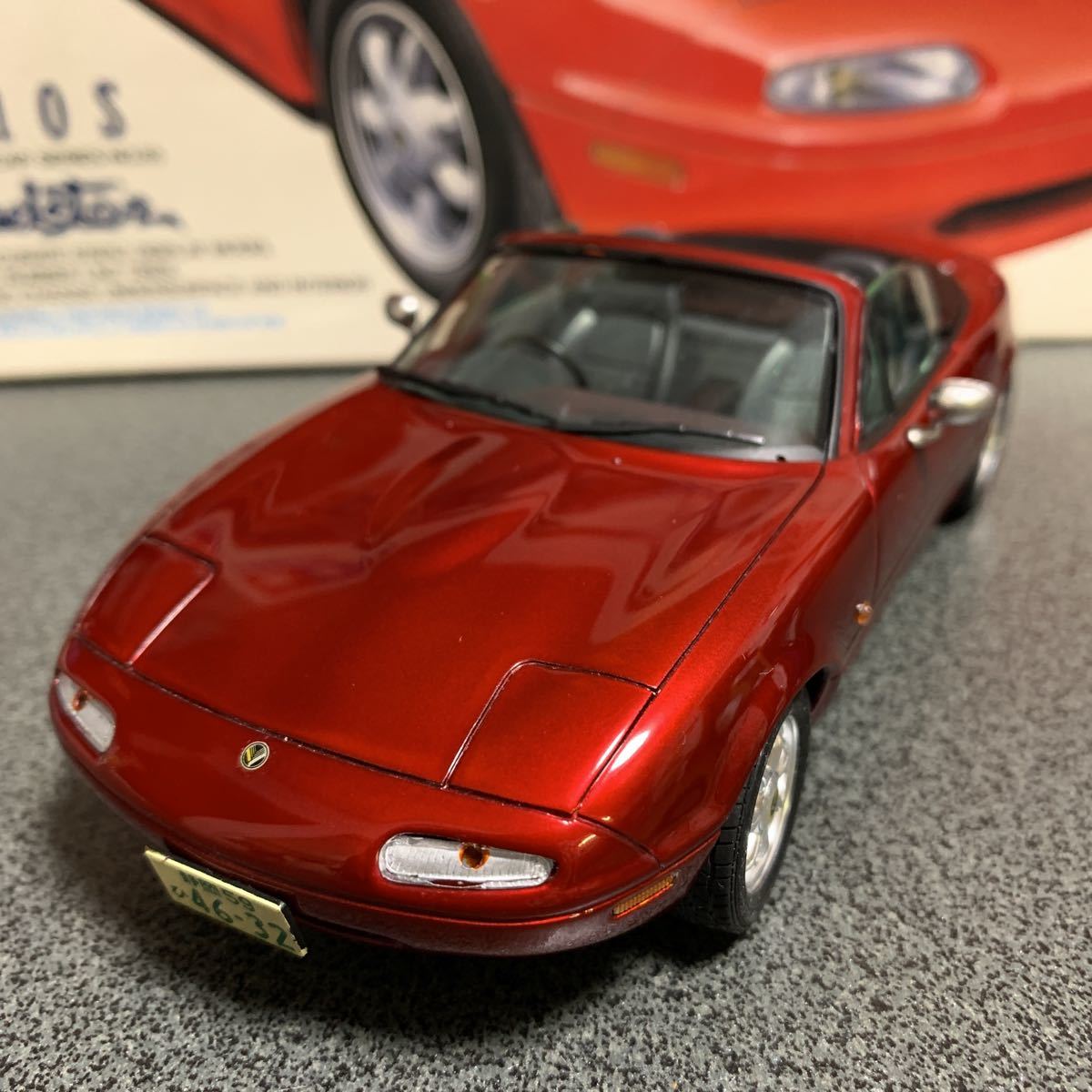 完成品 タミヤ プラモデル マツダ ユーノス ロードスター 1/24