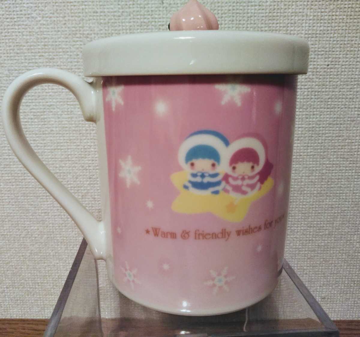 サンリオ キキララ 蓋付きマグカップ