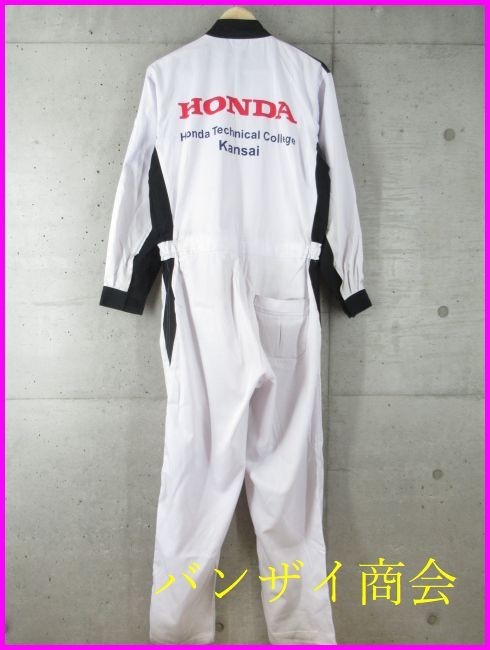 HONDA つなぎ 作業着 （□ HONDA RACING TEAM レーシングスーツ ツナギ 