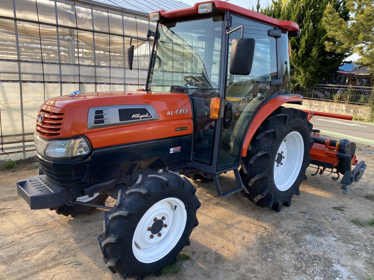 SOLD OUT】クボタ トラクター KL410H キャビン ハイスピード 1200時間