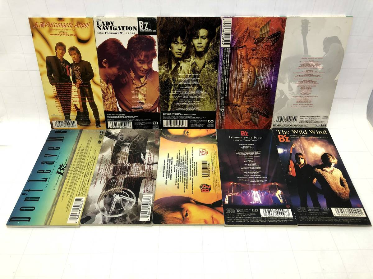 B'z シングル10枚セット B'z Official Website｜NEWS