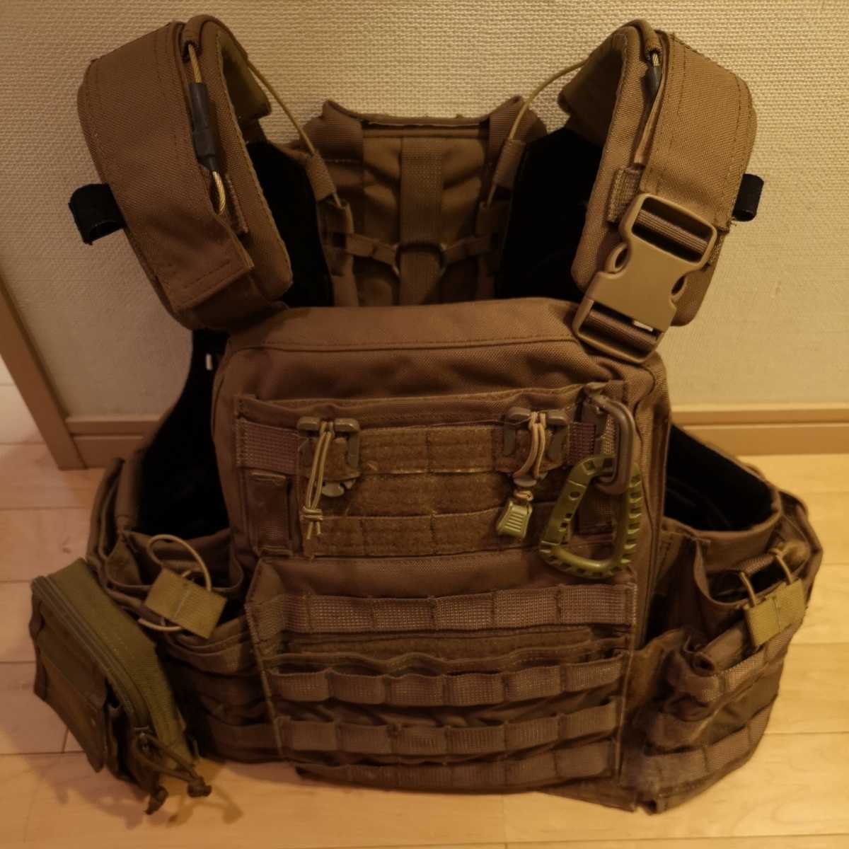 オードナンス製　プレートキャリア　コヨーテブラウン オードナンス製 プレートキャリア コヨーテブラウン 直販】ORDNANCE