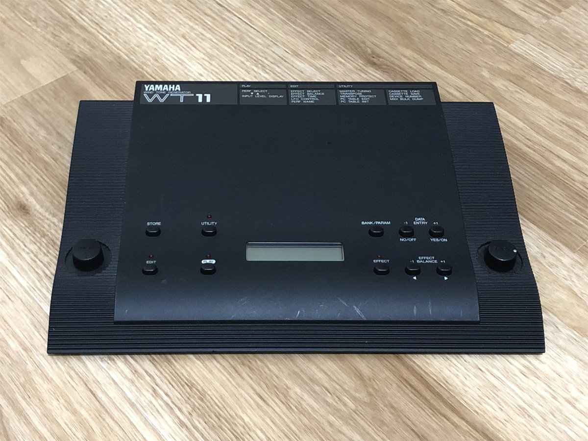 YAMAHA ウインドシンセ　WX-11 MIDIコン　WT-11 セット YAMAHA ウインドシンセWX-11 MIDIコンWT-11 セット