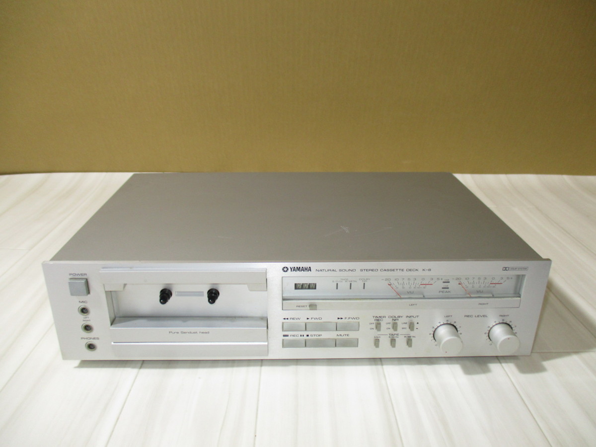052D20□YAMAHA K-8 カセットデッキ□の落札情報詳細 - Yahoo