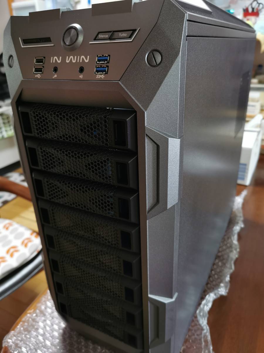 E-ATX対応PCケース In Win GRone（グレー） GRone PCケース Grey