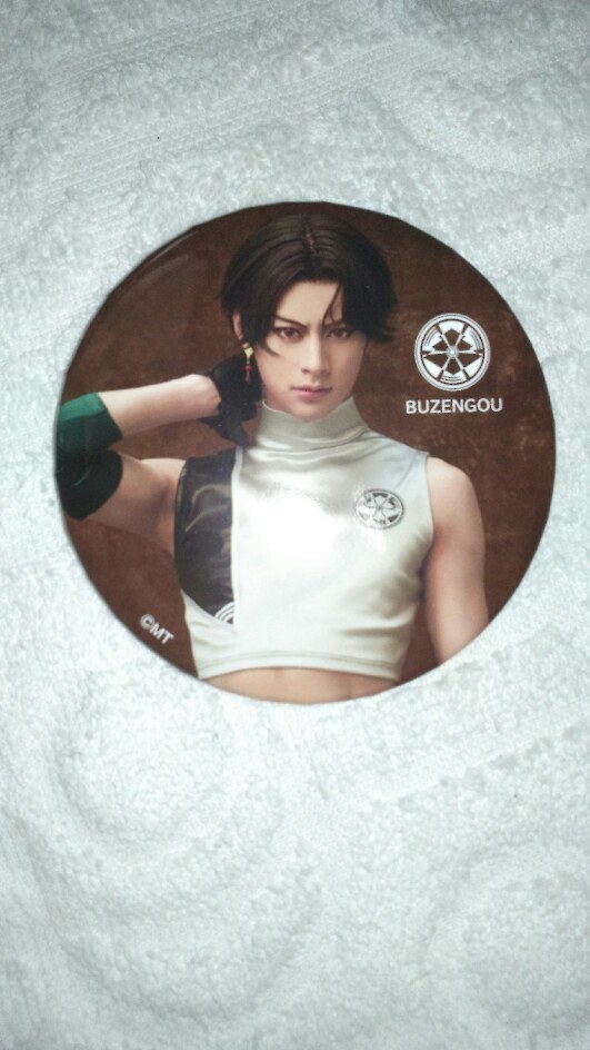 ミュージカル刀剣乱舞 刀ミュ 豊前江 缶バッジ パライソ らぶフェス