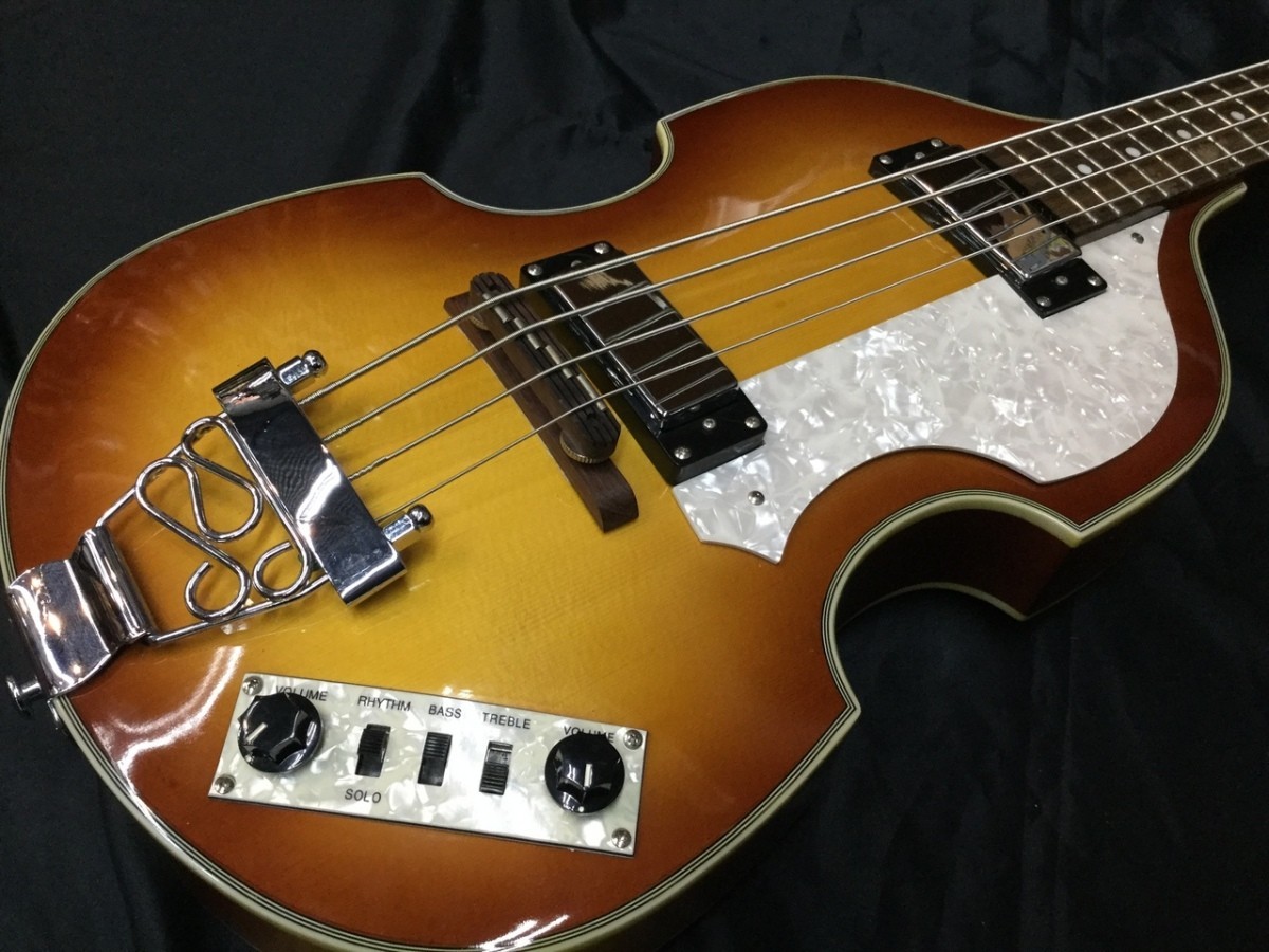 ☆ PLAYTECH VB-500/VS ViolinBass プレイテック バイオリンベース