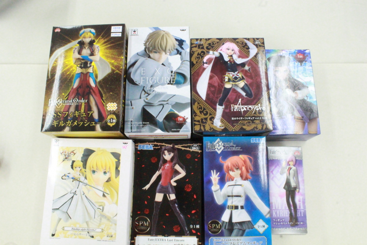 Yt4515 同梱不可 Fate Grand Order Fgo フィギュア まとめ 8点セット ギルガメッシュ ガウェイン セイバー 遠坂凛 アストルフォ マシュ の落札情報詳細 ヤフオク落札価格情報 オークフリー スマートフォン版