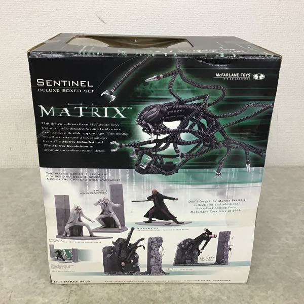 【未開封】The Matrix Sentinel Deluxe フィギュア McFarlane Toys Sentinel Box Matrix Action Figure for sale