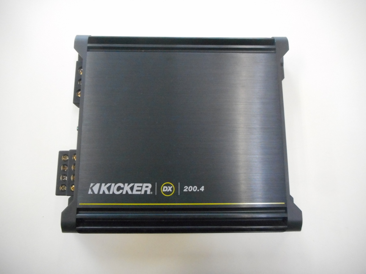 ①【KICKER/キッカー】DX 200.4☆200W4ch アンプ[中古]チェックOK！の落札情報詳細 ヤフオク落札価格検索 オークフリー