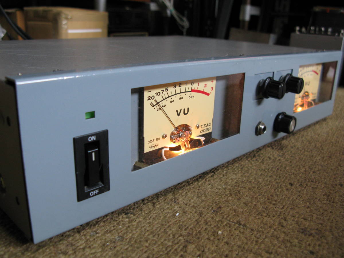 自作 ライン・セレクター＋へッドフォン・アンプ＋VUメーター （改造品）の落札情報詳細 ヤフオク落札価格検索 オークフリー