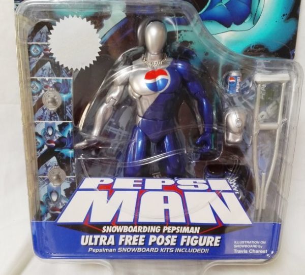 man ペプシマン フィギュア ウルトラフリーポーズ（ペプシマン