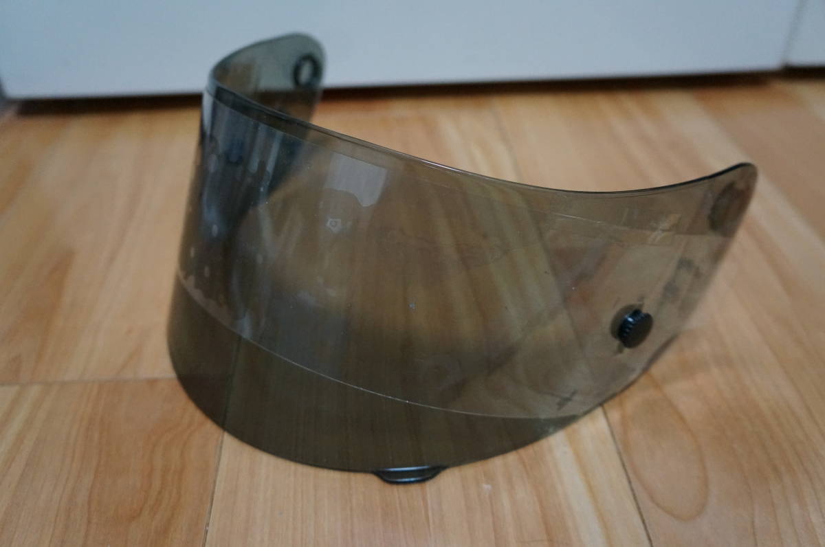 SHOEI CF-1V ポスト付きスモークシールド 激レア 非売品 SHOEI CF-1 スモーク シールド 契約ライダー用 ポスト付