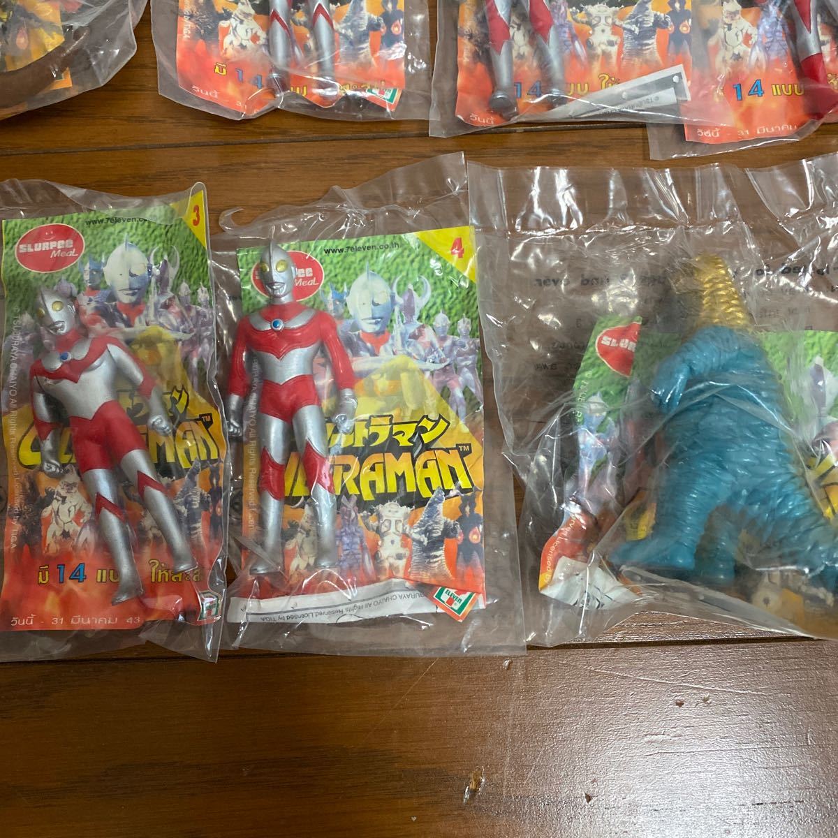 ウルトラマン ソフビ【１４種】タイのセブンイレブン【限定品】 ウルトラマン ソフビ【14種】タイのセブンイレブン【限定品】