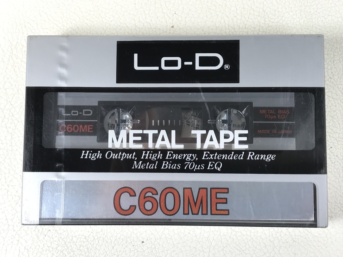 超レア！メタル カセットテープ【 日立／Lo-D C60ME 】 超レア！メタル カセットテープ【 日立／Lo-D C60ME 】