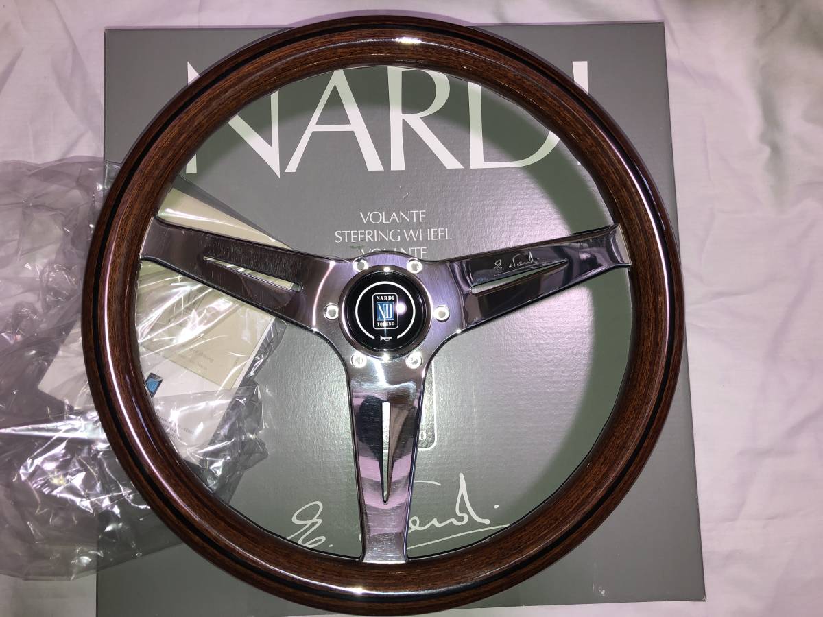 新品】☆ナルディ NARDI N770 クラッシック ウッド＆ポリッシュ