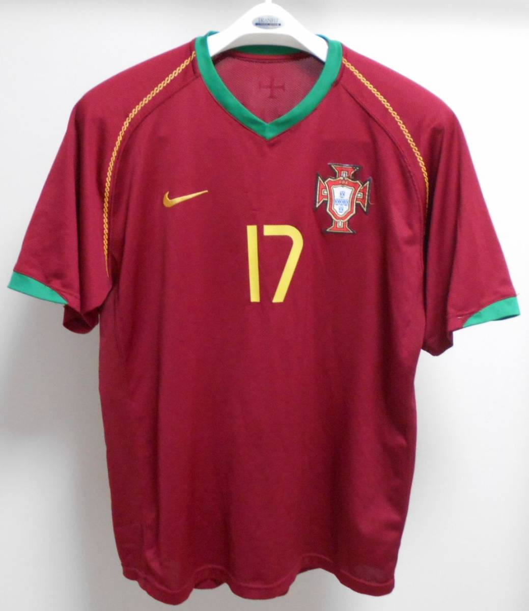 ナイキ【NIKE】2006-07 ポルトガル代表 #17 ロナウド ユニフォームの