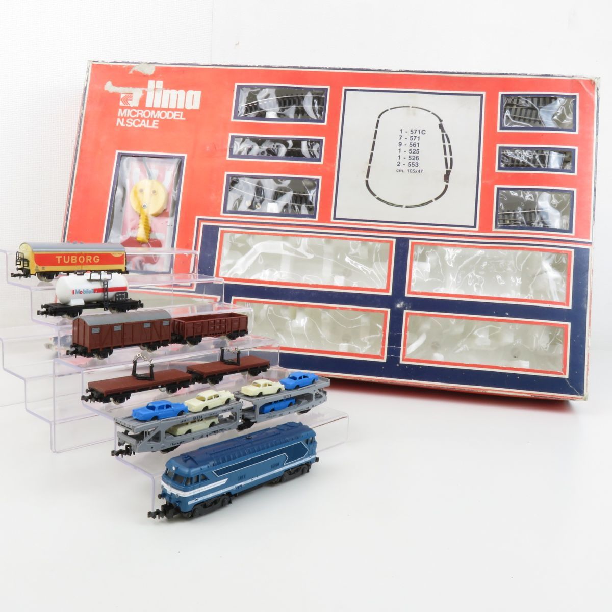 佐百K2134 【《Nゲージ/ジャンク》LIMA ITALY(リマ ゲージ) MICROMODEL N.SCALE レールと車両のセット】鉄道 ...