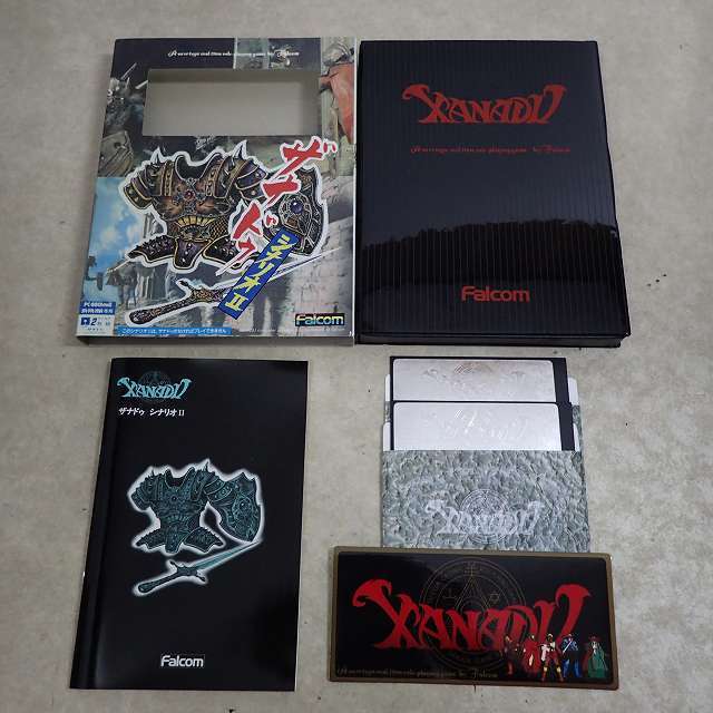 PC-88 ザナドゥ シナリオII 説明書ありステッカー付き 日本ファルコム ザナドゥ シナリオⅡ （PC-8801） | 日本ファルコム 公式サイト