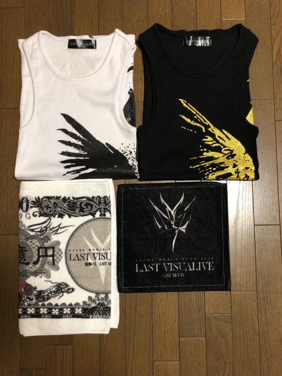 新品】GACKT ライブツアー グッズ Tシャツ ロンT 長袖 タンクトップ