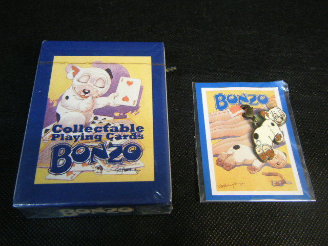 新品 3れ35 未使用 Bonzo トランプ チャーム ボンゾ イギリス 犬 キャラクター カードゲーム 送料210円 の落札情報詳細 ヤフオク落札価格情報 オークフリー スマートフォン版
