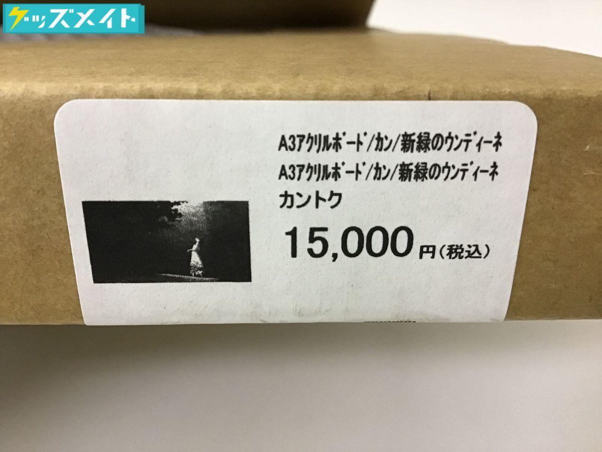 希少 カントク A3アクリルボード・新緑のウンディーネ 美品】軸中心派 カントク A3アクリルボード 新緑のウンディーネの落札