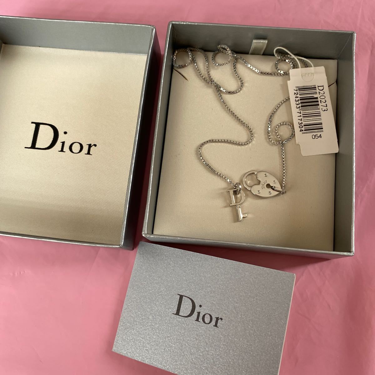 新品Christian Dior ネックレス鍵デザインラリエット 新品Christian Dior ネックレス鍵デザインラリエット 新品