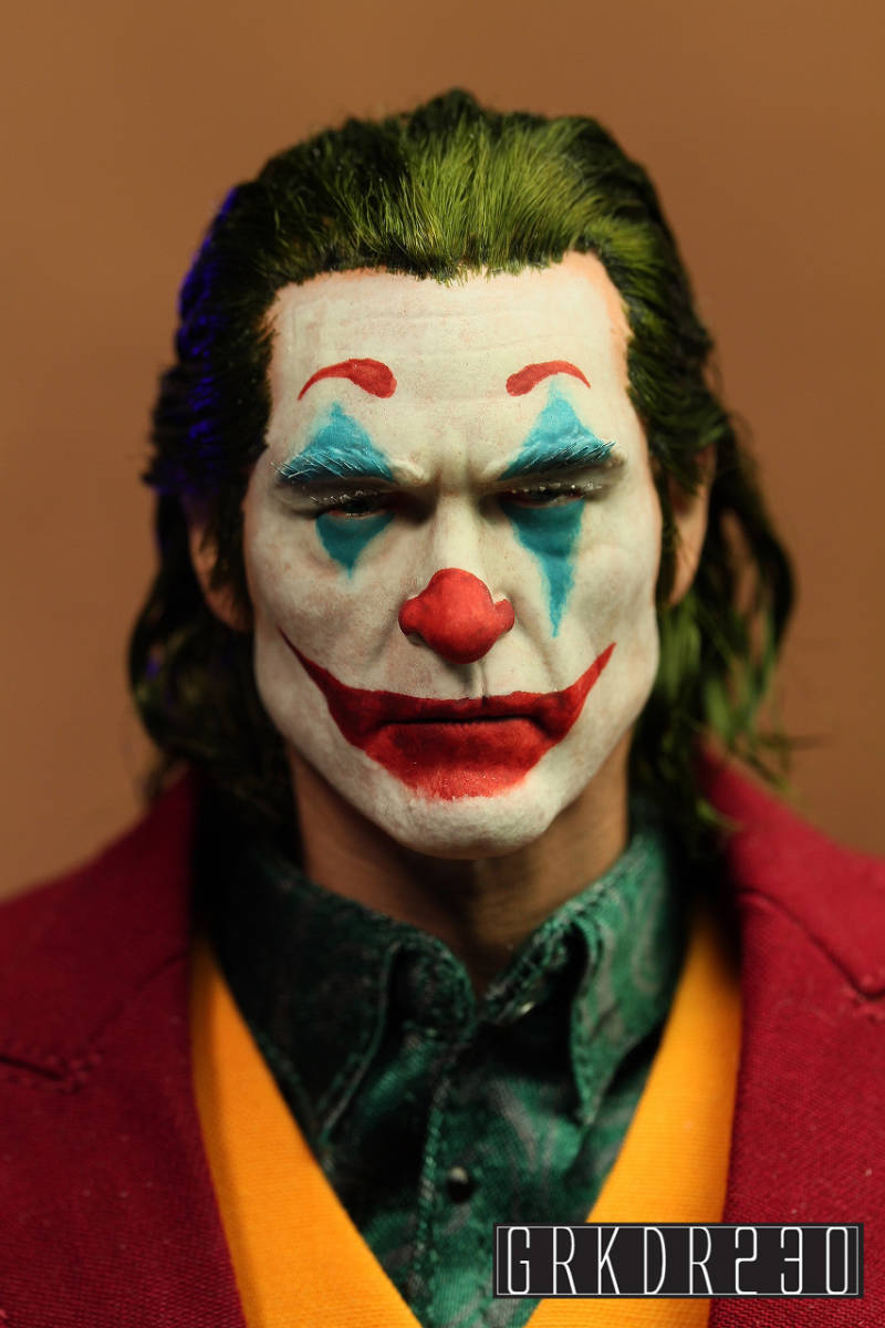 ジョーカー JOKER 1/6 フィギュア 植毛 カスタムヘッド使用