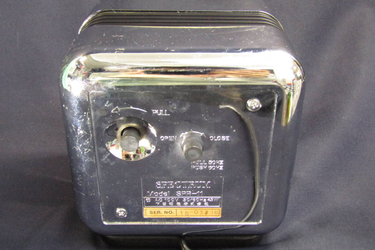 y9982 動作品 下田電機 アンティーク コンセント型置き時計
