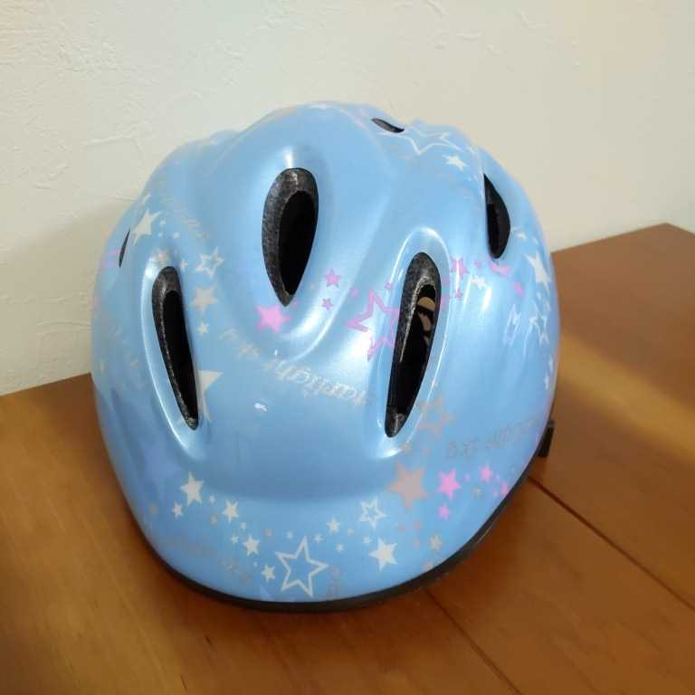 自転車 ヘルメット 水色 女の子 児童用 小学生 54 58cm の落札情報詳細 ヤフオク落札価格情報 オークフリー スマートフォン版