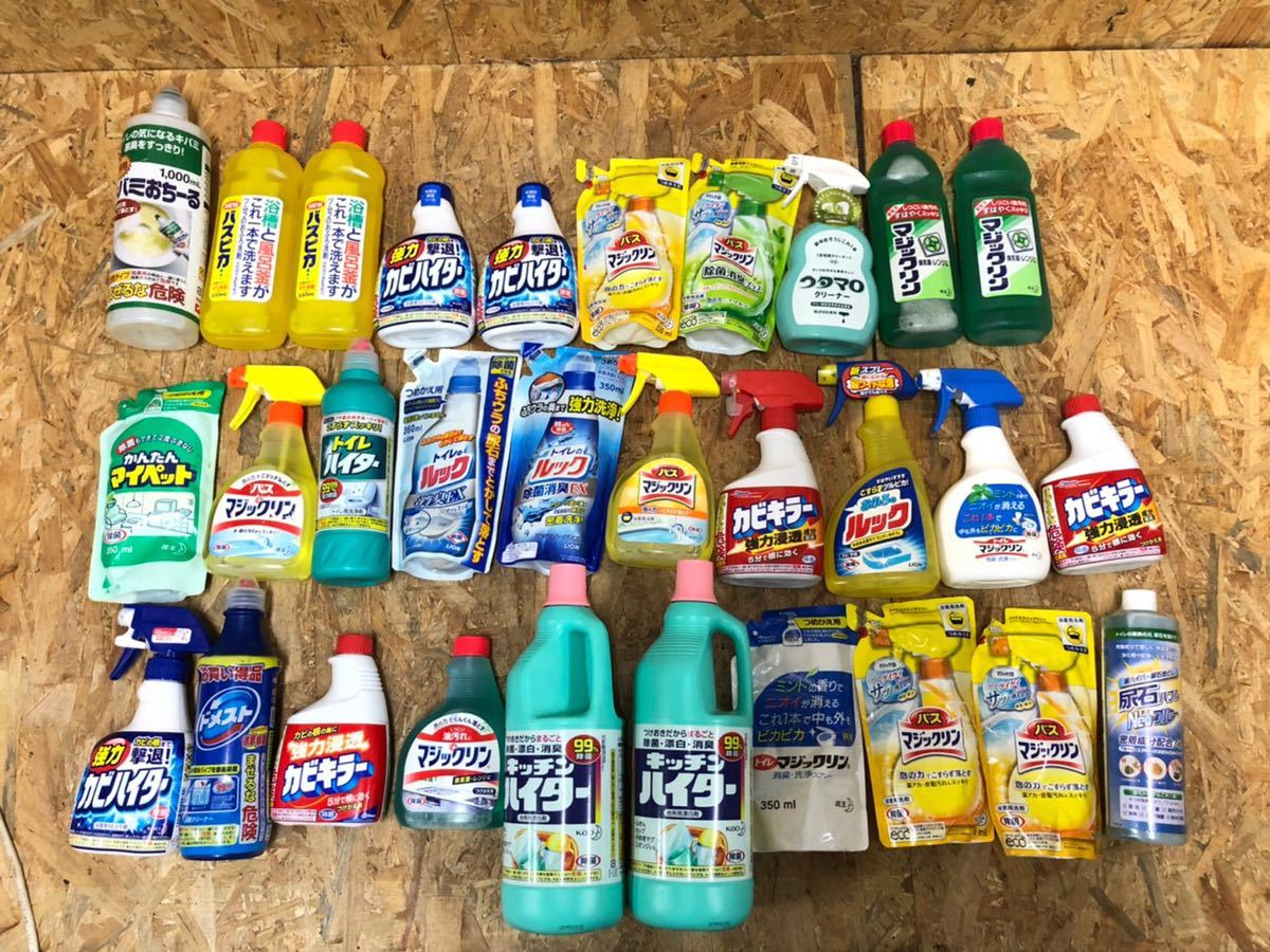 新品】0524-1 未使用 保管品 日用品 住居用洗剤 大量 まとめ売り30個