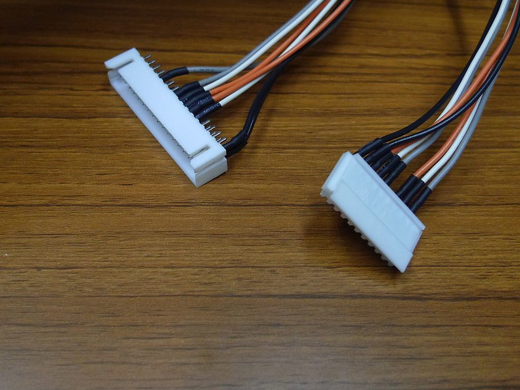CPS2 → CPS1 キックハーネス変換用ケーブル 約30cm カプコンCP