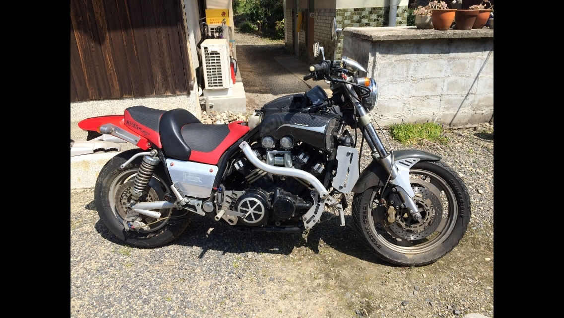 V-MAX1200最終型カスタムパーツ多数