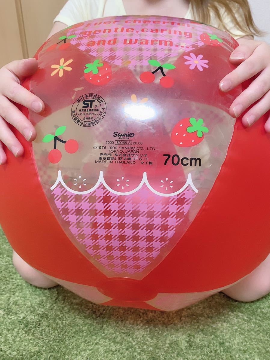 サンリオ マイメロディ 70センチビーチボールの落札情報詳細 - Yahoo 