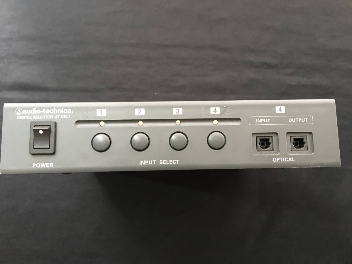 audiotechnica デジタル オーディオセレクター ATDSL7 デジタルセレクター の落札情報詳細 ヤフオク落札価格情報 オークフリー