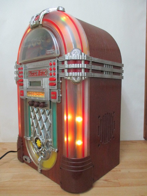 ♪ジュークボックス ラジオ CDプレイヤー 動作品 アンティーク