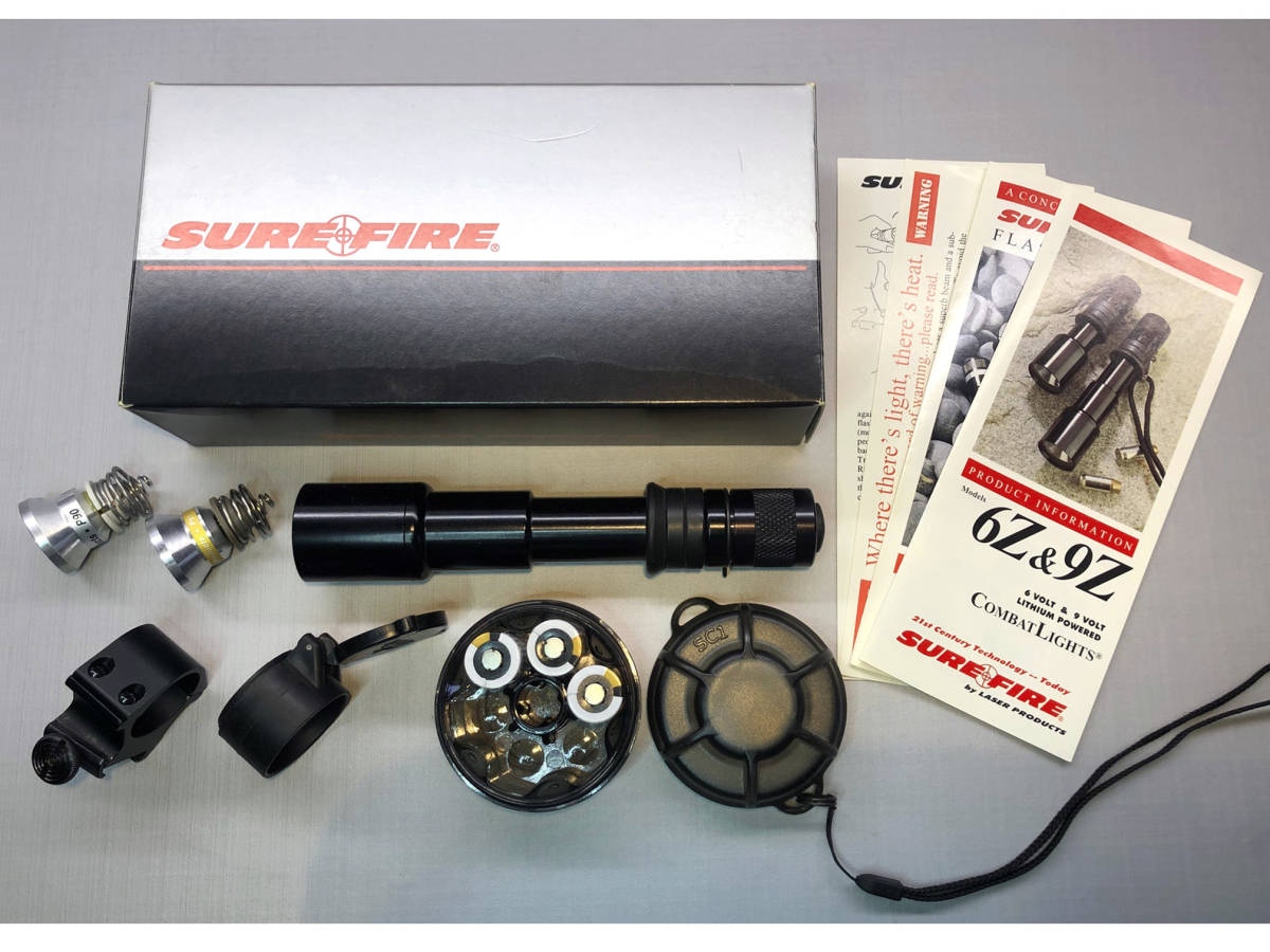 美品》 SUREFIRE シュアファイア 6P (旧ロゴ) フラッシュライト 美品》 SUREFIRE シュアファイア 6P (旧ロゴ) フラッシュライト