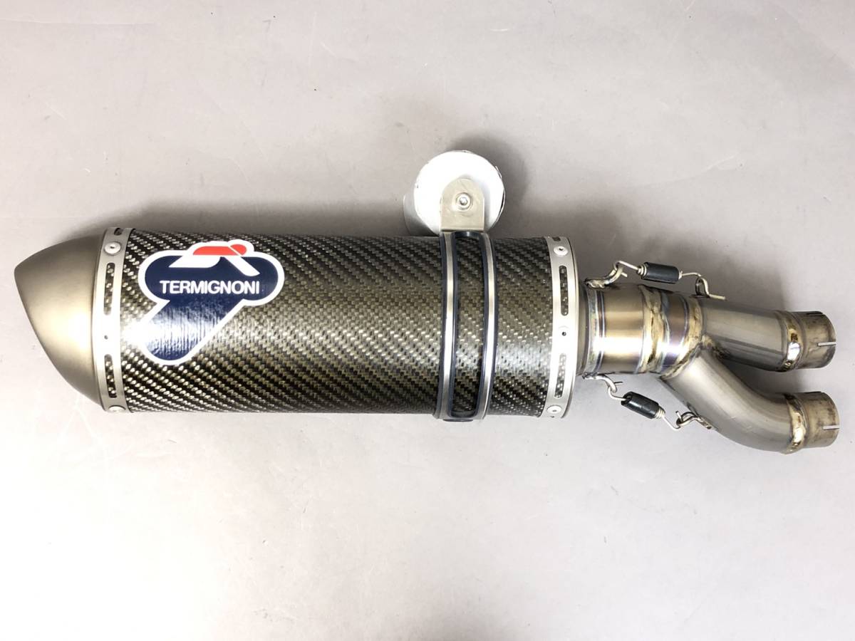 ドゥカティ　s4r s2r s4rs テルミニョーニマフラー テルミニョーニ スリップオンマフラー 中間パイプ ジョイント