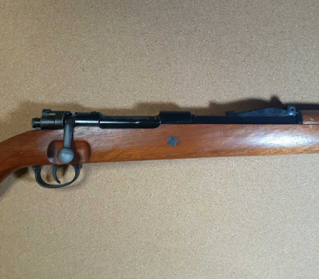 マルシン エアコッキング kar98k 木製ストック ジャンク マルシン kar98k 旧タイプ 押し込み式 エアコッキング カート式 木製