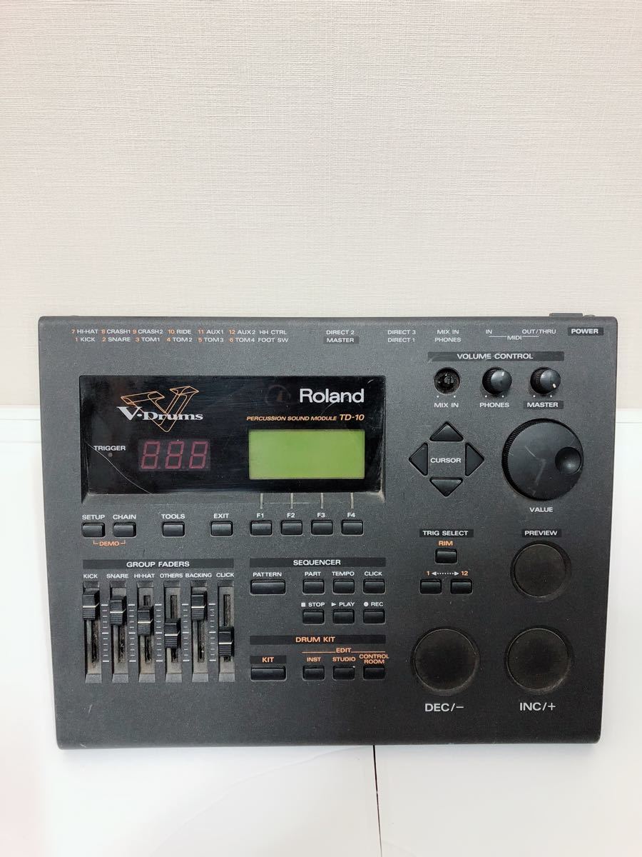 Roland TD10 Vdrums PERCUSSION SOUND MODULE ローランド 電子ドラム モジュール ブイドラム の