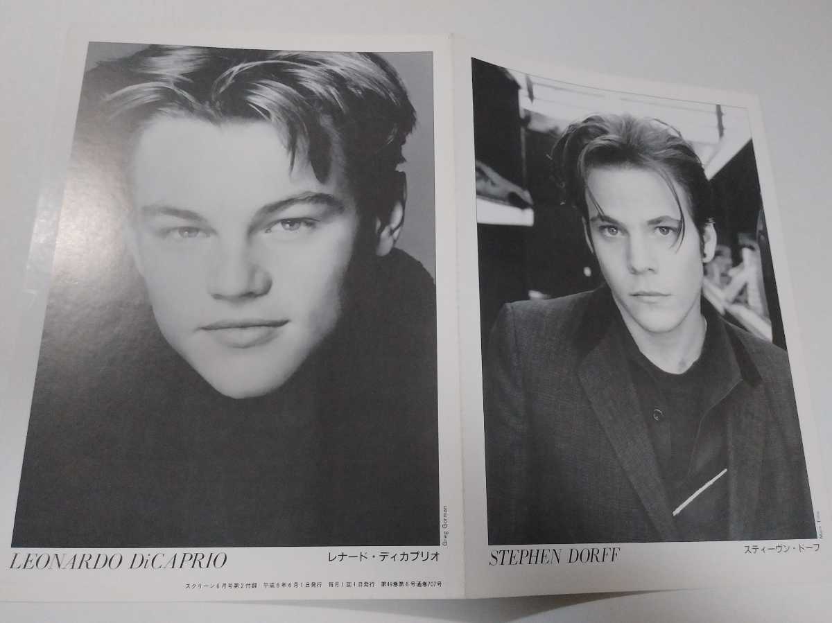 ポートレート レオナルドディカプリオ スティーブンドーフ キアヌ リーブス ブラッド ピット スクリーン 付録 1994 の落札情報詳細 ヤフオク落札価格情報 オークフリー スマートフォン版