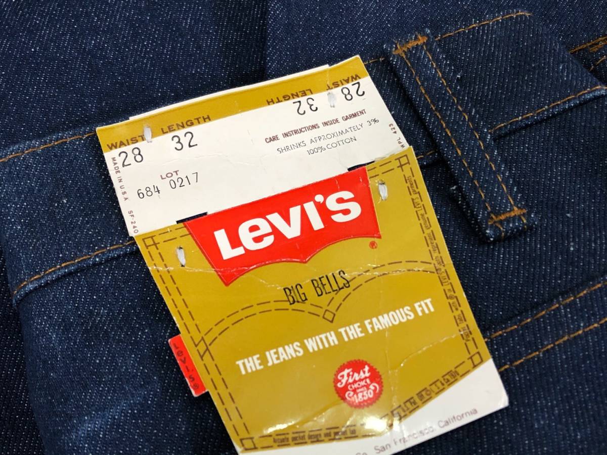 希少【80s】Levi's 684 USA製 ベルボトム オレンジタブ W31 【公式通販】