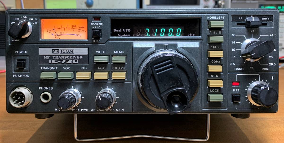 ☆アマチュア無線機　ICOM HFトランシーバー　IC-730S☆ HF トランシーバー 入荷です】IC-730S HF トランシーバー 出力