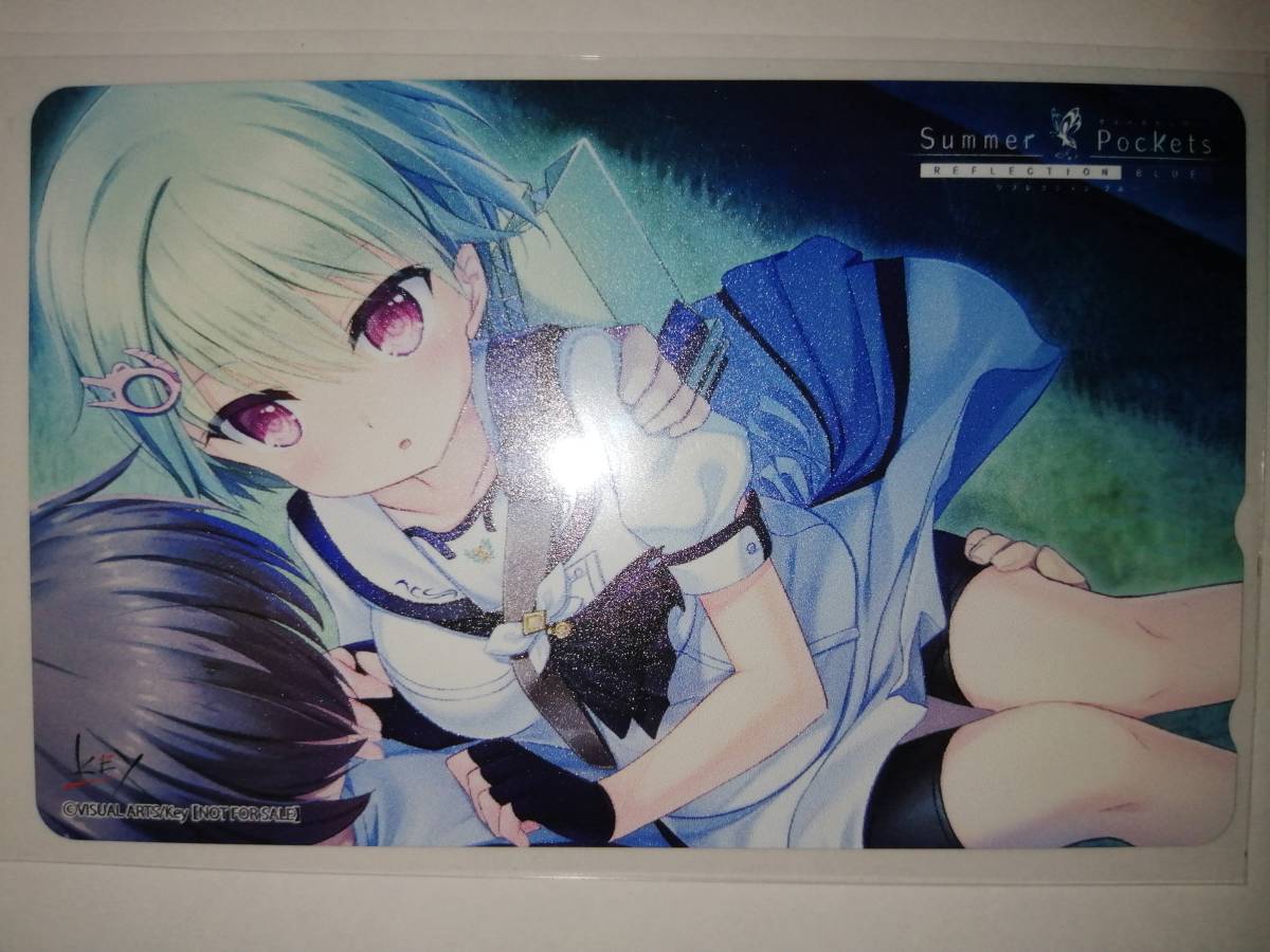 新品 ラスト一品 Summer Pockets Reflection Blue アリスnet 特典 テレカ 野村美希 Key ふむゆん 新島夕 テレホンカード の落札情報詳細 ヤフオク落札価格情報 オークフリー スマートフォン版