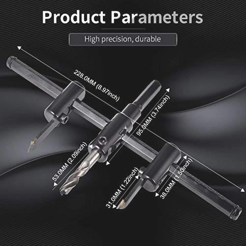 新品 Zoyubs 自在錐 自由錐 超硬自在錐 充電ドリル用自在錐 木工用 鉄工用 サークルカッター円切りカッター 工作道具穴開け 直径30 200mm の落札情報詳細 ヤフオク落札価格情報 オークフリー スマートフォン版
