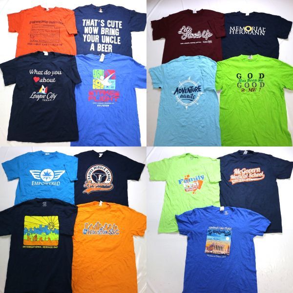 ヒューストン スクール イラスト 他 プリントtシャツ Set 半袖 M 15枚セット まとめ売り Usa古着卸 1円スタート 最落なしma9813 の落札情報詳細 ヤフオク落札価格情報 オークフリー スマートフォン版