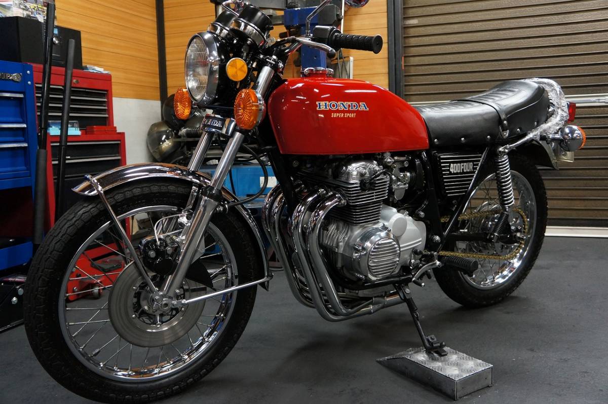 cb400ss cb400f ヨンフォア仕様 レストアベース